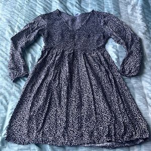 Navy and White Old Navy Dress